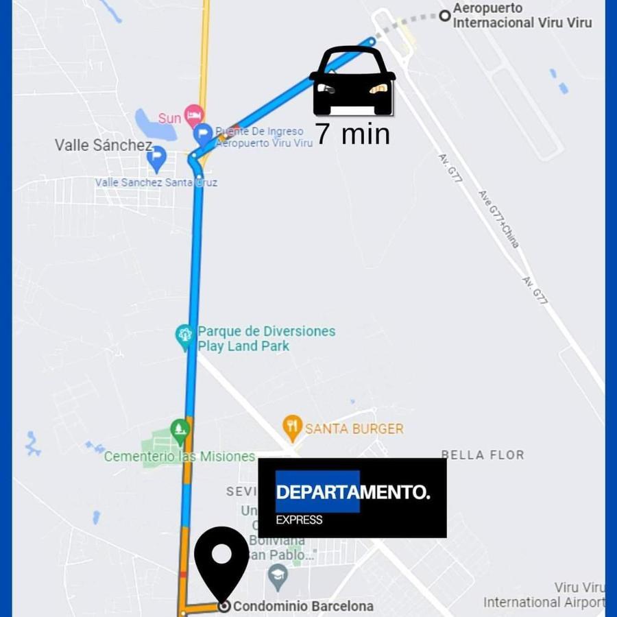 Despartamento Express 圣克鲁斯 外观 照片